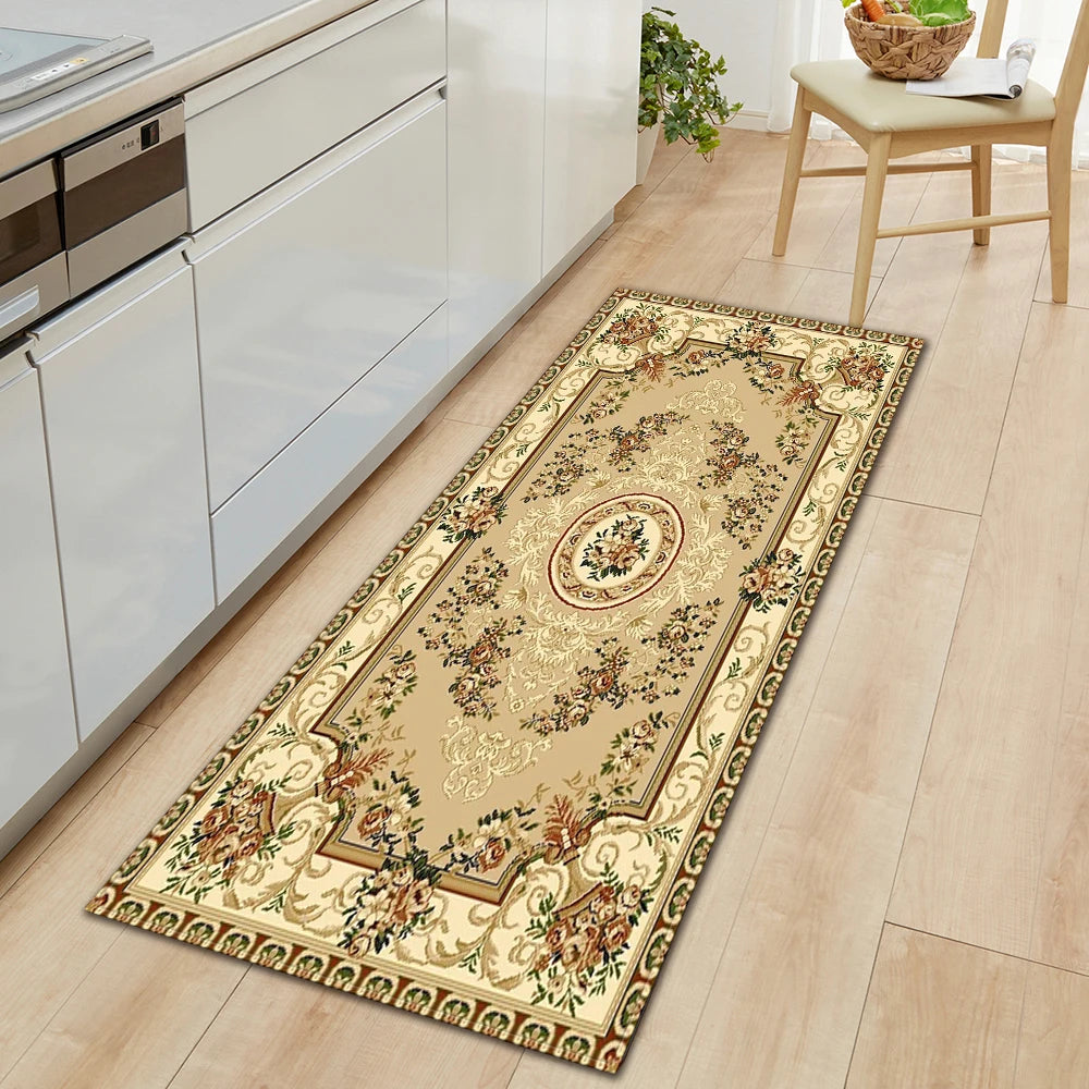 Kitchen Floor Mat Home Entrance Doormat Living Room Bedroom Balcony Decor Carpet House Hallway Bathroom Door Non-Slip Foot Rug