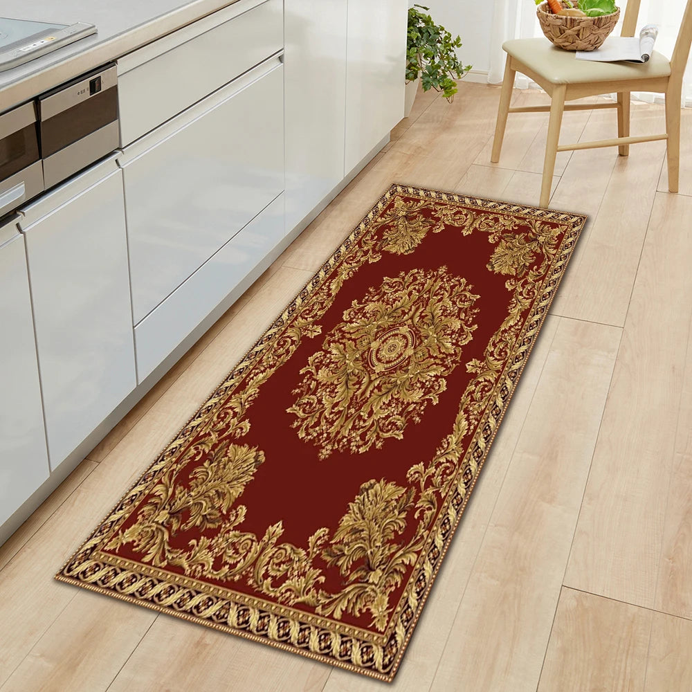 Kitchen Floor Mat Home Entrance Doormat Living Room Bedroom Balcony Decor Carpet House Hallway Bathroom Door Non-Slip Foot Rug