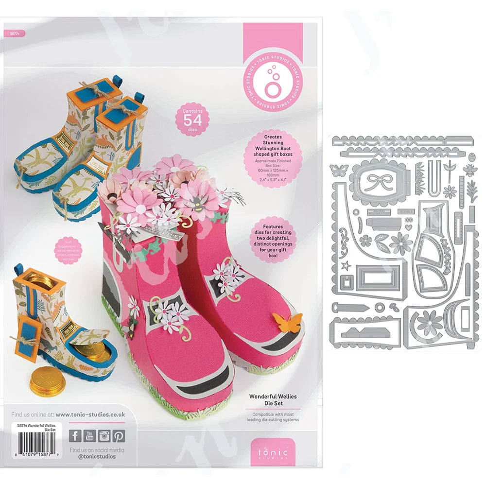 Halloween Christmas Joy Die Metal Cutting Dies Box Jolly Jingles Twinkling Traditions Cut DIY Scrapbooking Paper Craft Template