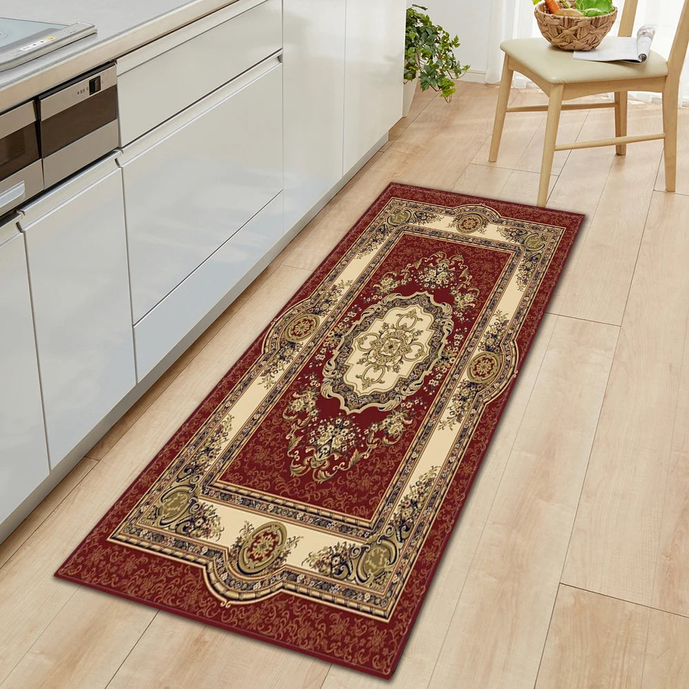 Kitchen Floor Mat Home Entrance Doormat Living Room Bedroom Balcony Decor Carpet House Hallway Bathroom Door Non-Slip Foot Rug