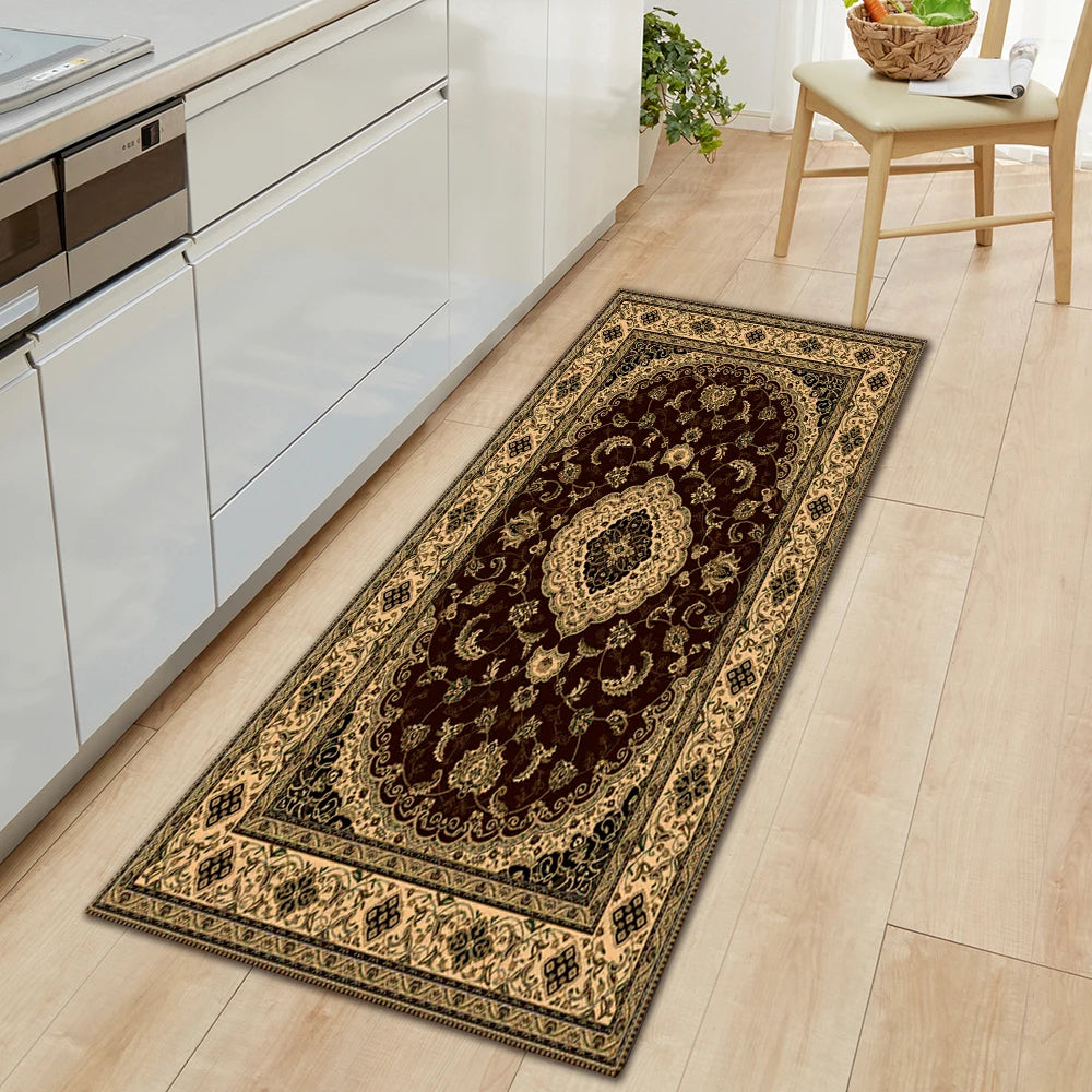 Kitchen Floor Mat Home Entrance Doormat Living Room Bedroom Balcony Decor Carpet House Hallway Bathroom Door Non-Slip Foot Rug