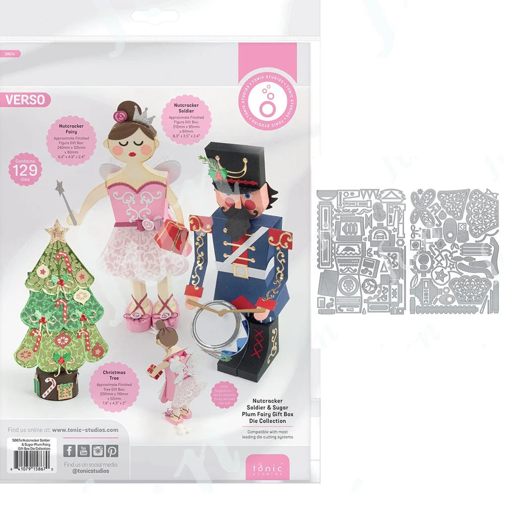 Halloween Christmas Joy Die Metal Cutting Dies Box Jolly Jingles Twinkling Traditions Cut DIY Scrapbooking Paper Craft Template