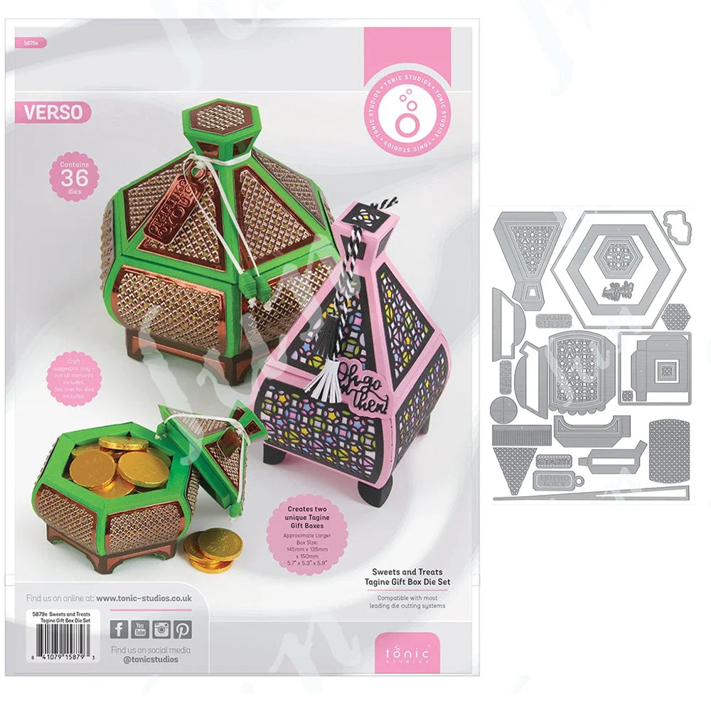 Halloween Christmas Joy Die Metal Cutting Dies Box Jolly Jingles Twinkling Traditions Cut DIY Scrapbooking Paper Craft Template