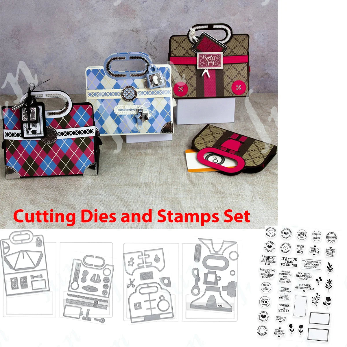 Halloween Christmas Joy Die Metal Cutting Dies Box Jolly Jingles Twinkling Traditions Cut DIY Scrapbooking Paper Craft Template