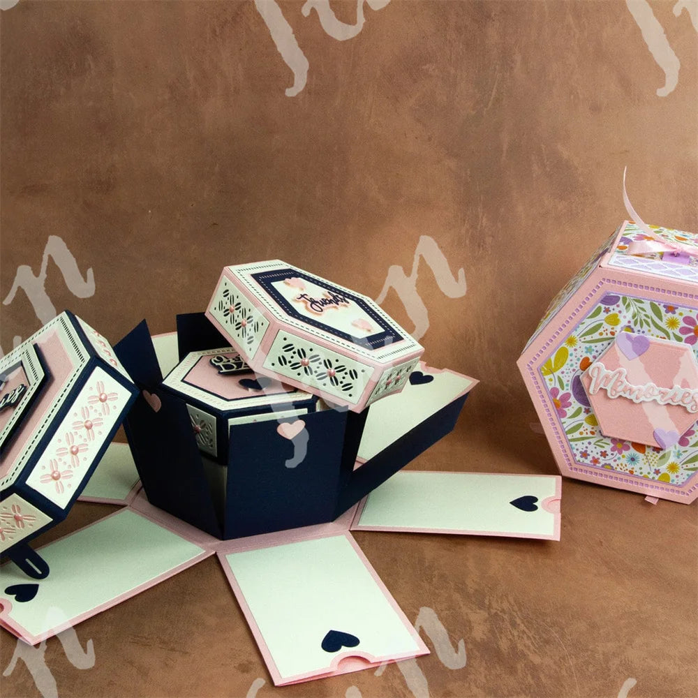 Halloween Christmas Joy Die Metal Cutting Dies Box Jolly Jingles Twinkling Traditions Cut DIY Scrapbooking Paper Craft Template