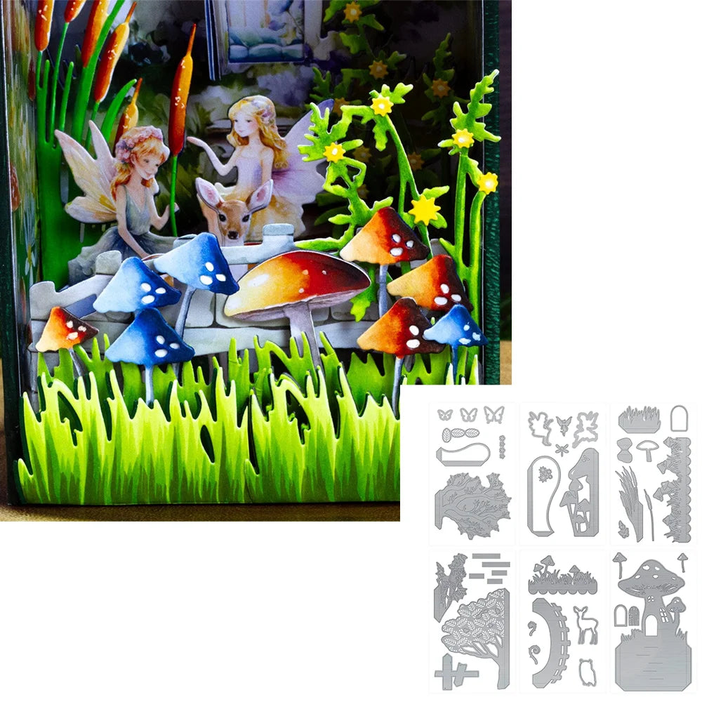 Halloween Christmas Joy Die Metal Cutting Dies Box Jolly Jingles Twinkling Traditions Cut DIY Scrapbooking Paper Craft Template