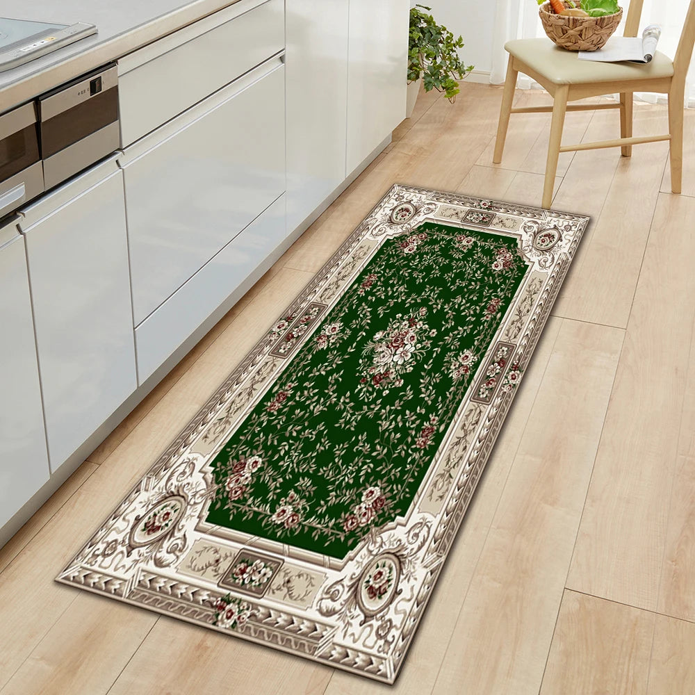 Kitchen Floor Mat Home Entrance Doormat Living Room Bedroom Balcony Decor Carpet House Hallway Bathroom Door Non-Slip Foot Rug