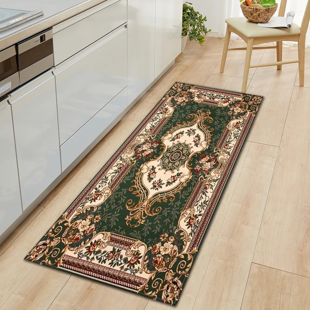 Kitchen Floor Mat Home Entrance Doormat Living Room Bedroom Balcony Decor Carpet House Hallway Bathroom Door Non-Slip Foot Rug