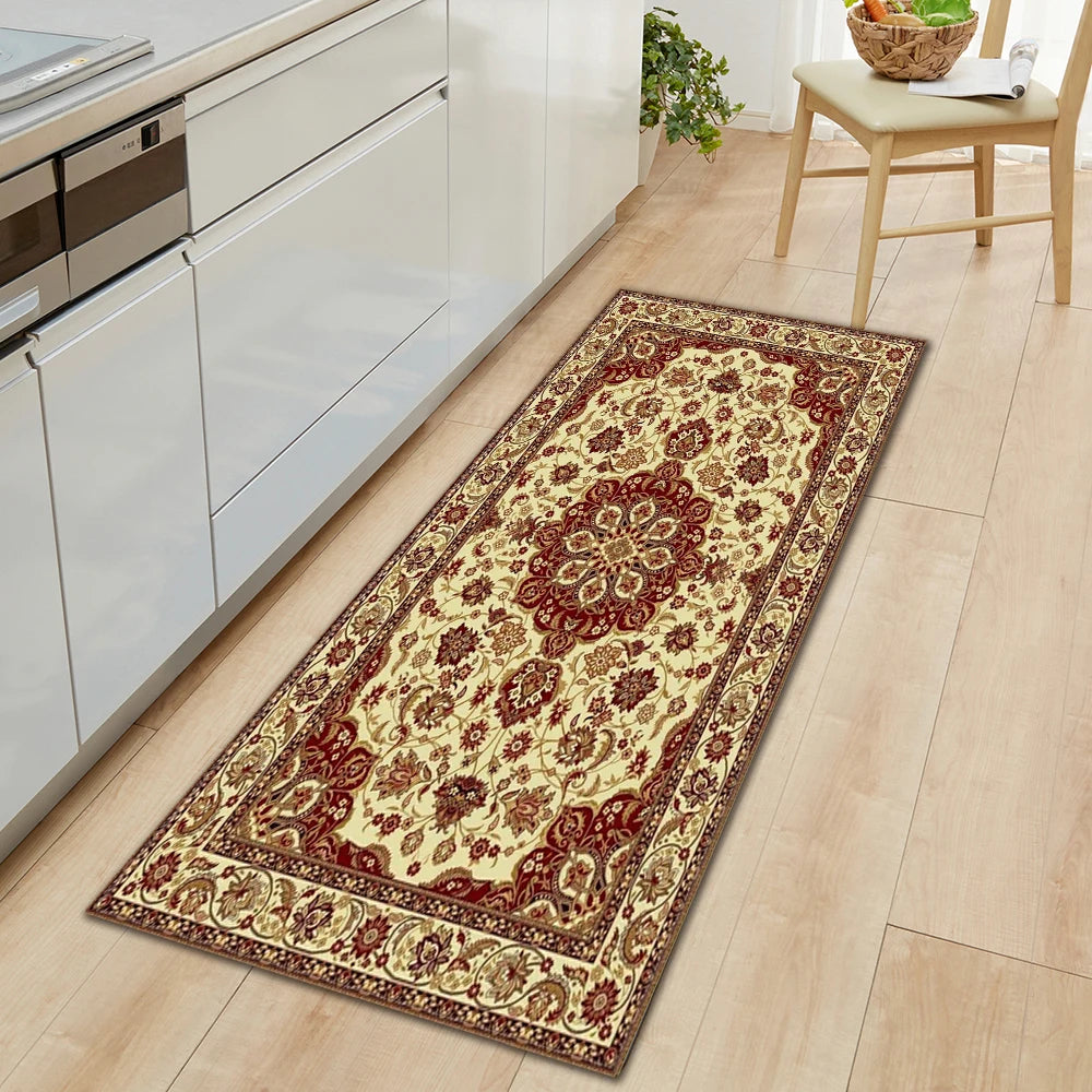 Kitchen Floor Mat Home Entrance Doormat Living Room Bedroom Balcony Decor Carpet House Hallway Bathroom Door Non-Slip Foot Rug