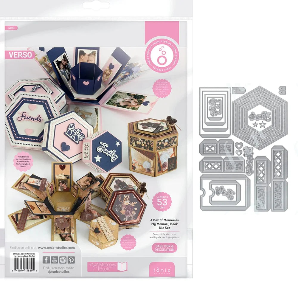 Halloween Christmas Joy Die Metal Cutting Dies Box Jolly Jingles Twinkling Traditions Cut DIY Scrapbooking Paper Craft Template